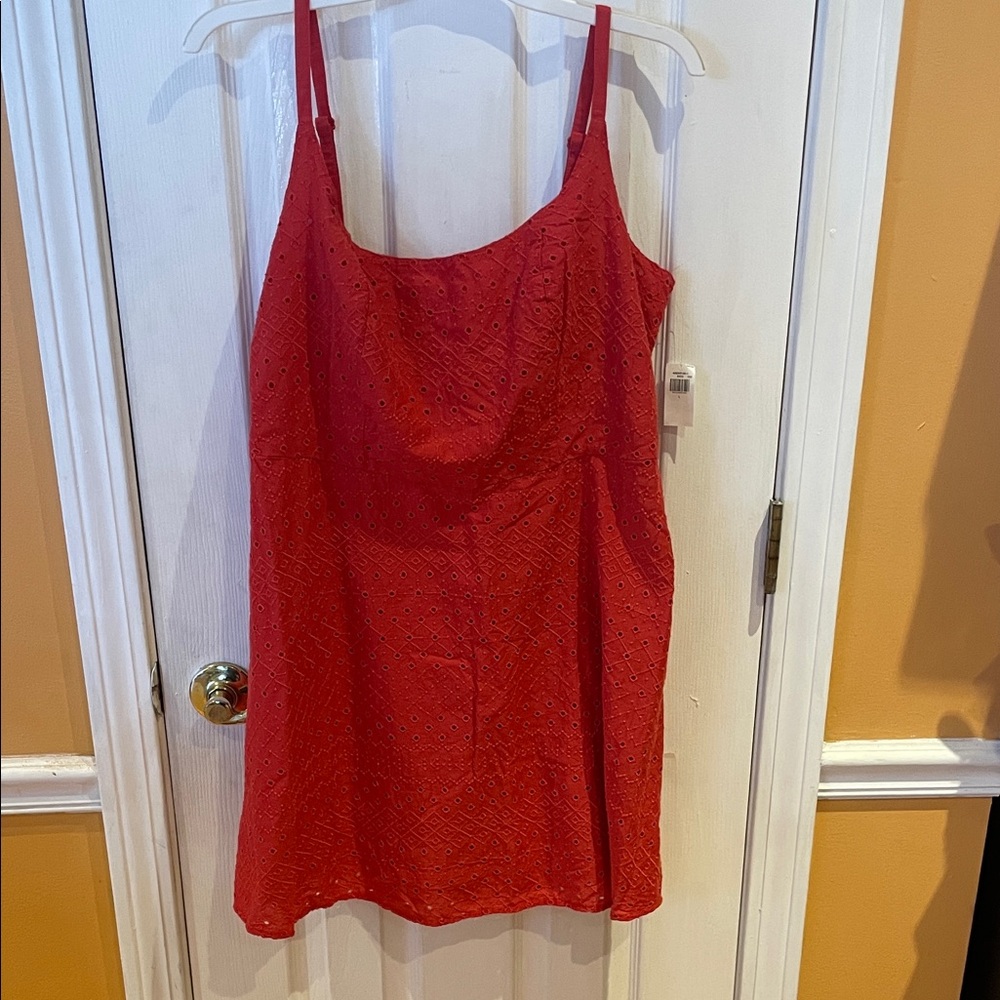 Red Sleeveless Dress